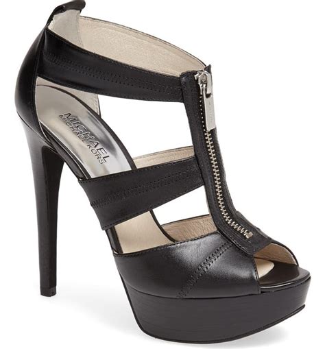 michael kors berkley leather sandal|Michael Kors mackenzie platform sandals.